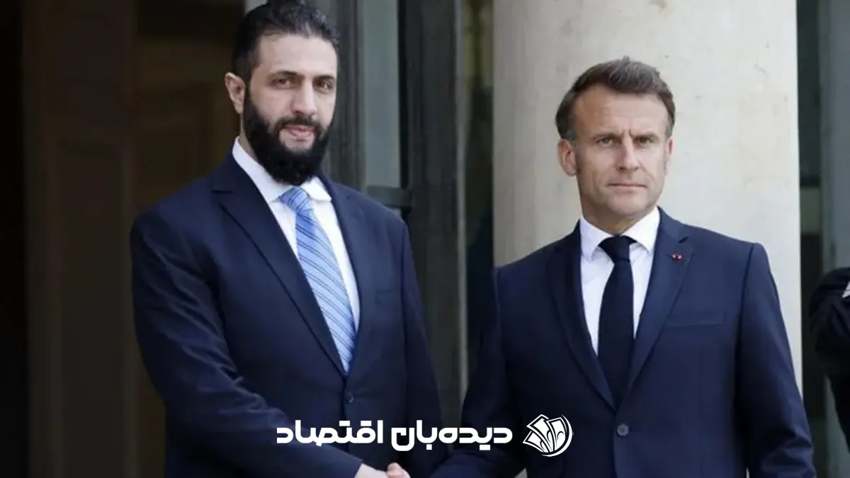 الجولانی و ماکرون (1)