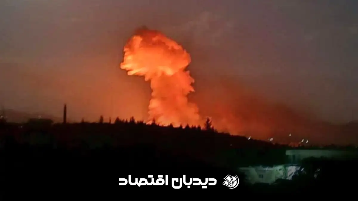 انفجار شدید در سوریه