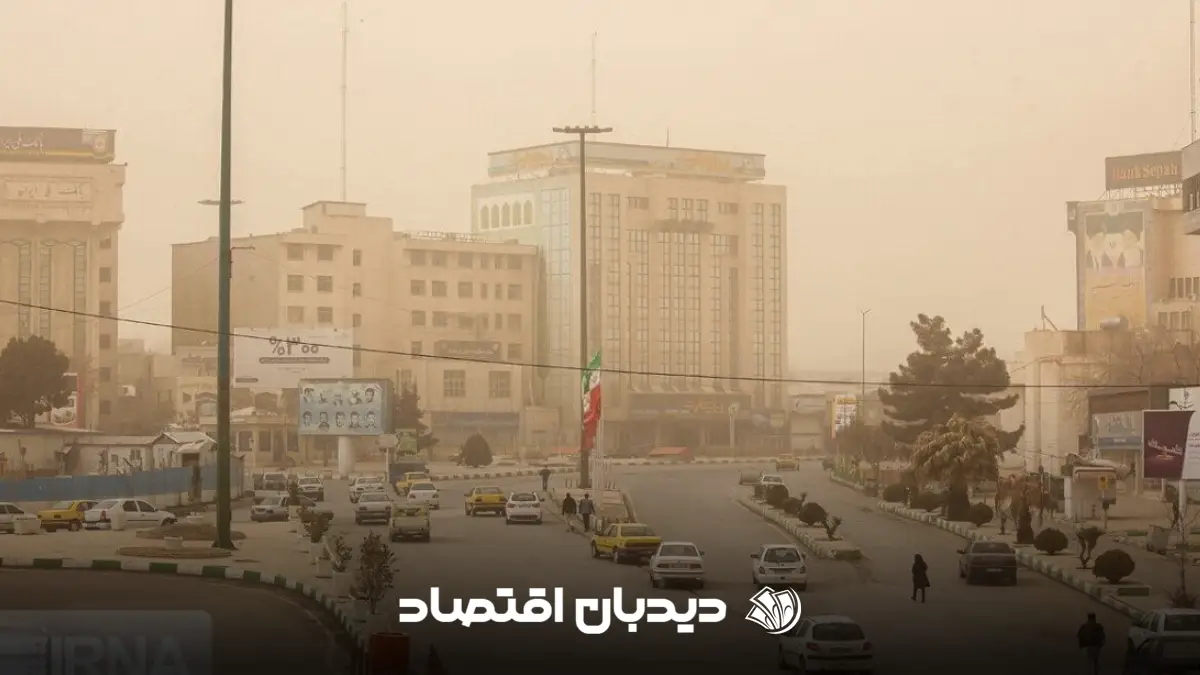 گرد و خاک کرمانشاه