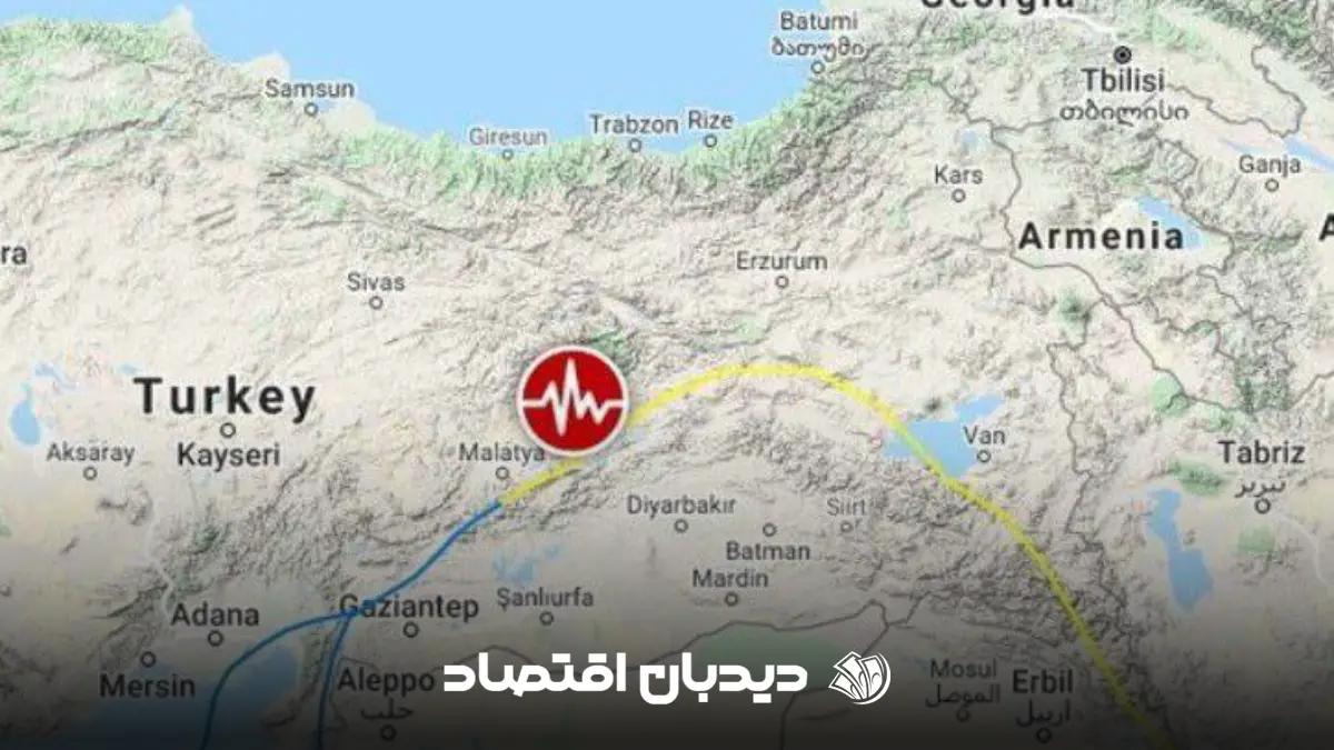 زلزله ترکیه