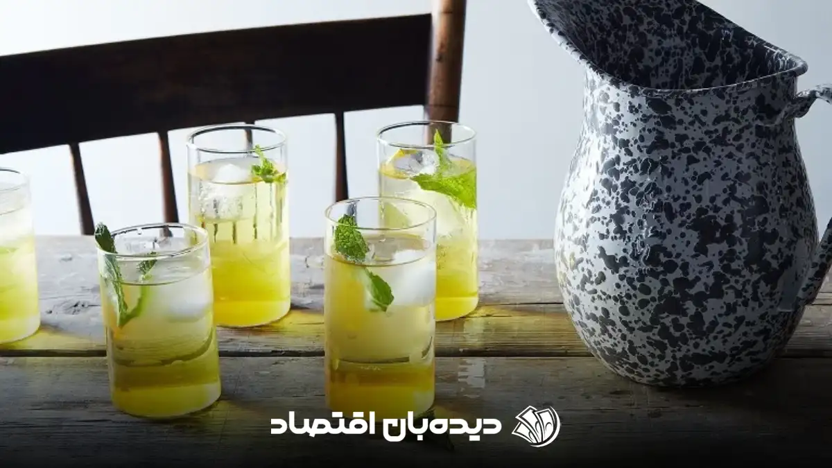 شربت شاتزه و کاسنی