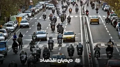 موتور سیکلت ها در تهران