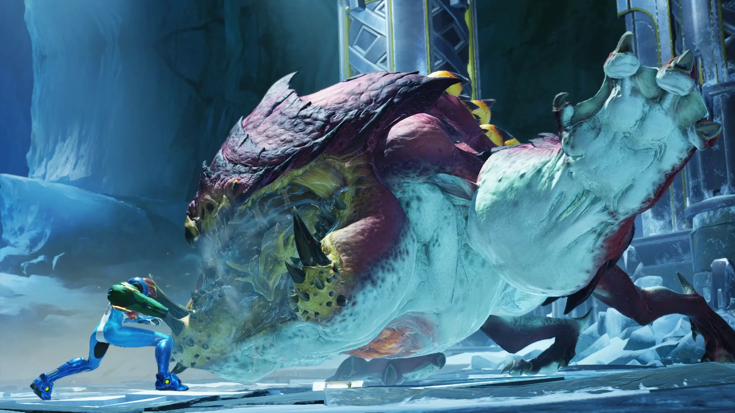 metroid-ravenous-boss-fight